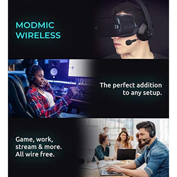 楽天市場】Antlion Audio ModMic ワイヤレス アタッチブルブームマイク