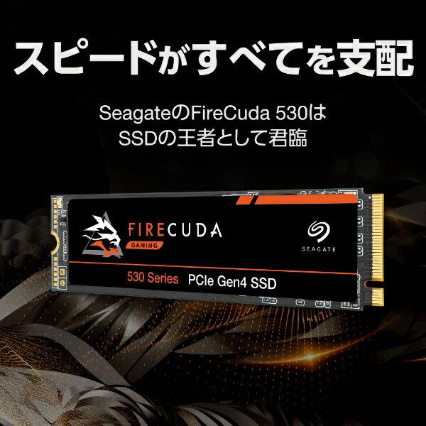 楽天市場】Seagate Firecuda 530シリーズ M.2 NVMe 内蔵SSD 500GB