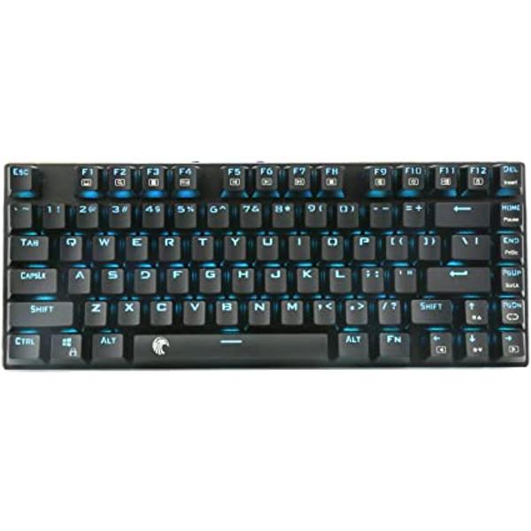 メカニカルキーボード　US配列　青軸　ゲーミング 青軸キーボード ゲーミングキーボード ゲーミングマウス セット 英字