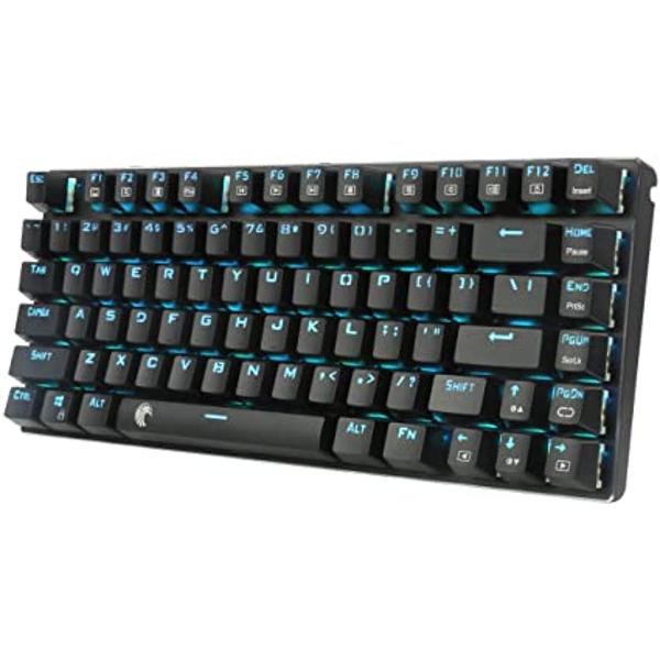 メカニカルキーボード　US配列　青軸　ゲーミング Amazon.co.jp: e元素ゲーミングキーボード メカニカル式