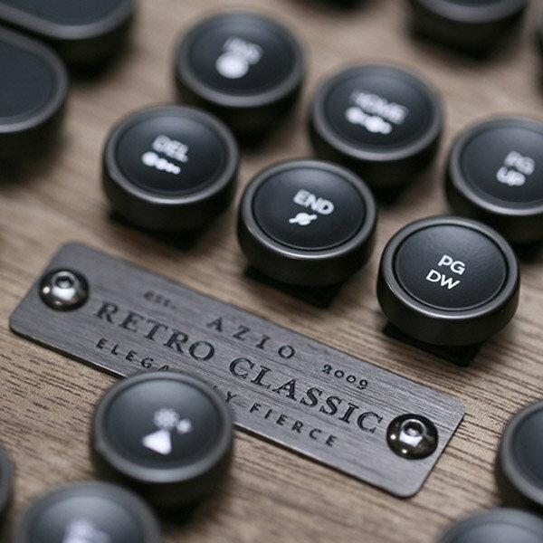 楽天市場】AZIO キーボード RETRO CLASSIC USB ELWOOD | 価格比較