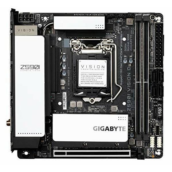 楽天市場】GIGABYTE マザーボード Z590I VISION D (REV. 1.0) | 価格