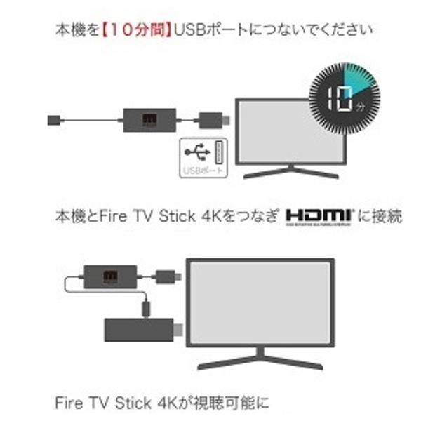 映像用ケーブル Fire tv stick 4K 楽天市場】短縮USBケーブル Fire TV Stick 4K専用 2008022002