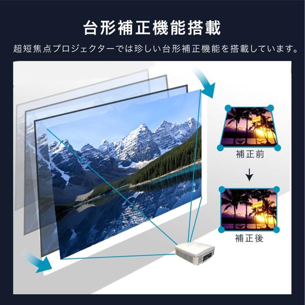 楽天市場】FunLogy 超 短焦点 プロジェクター FUNTASTIC | 価格