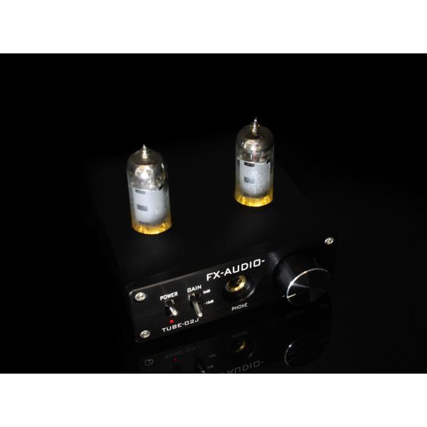 【最終値下げ‼️】真空管ヘッドホンアンプ FX AUDIO FX-AUDIO- TUBE-07J[ブラック]ハイパワーヘッドフォン