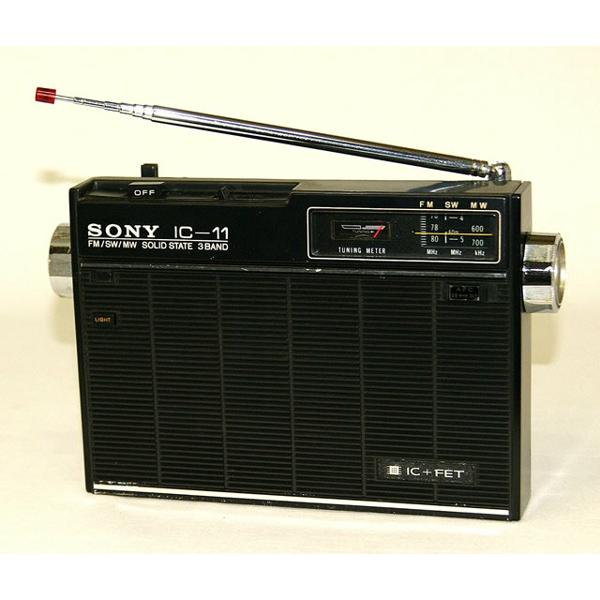 楽天市場】SONY ICF-110B IC-11 ラジオ ブラック | 価格比較 - 商品 