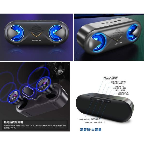 楽天市場】NIQIN B-MAX bluetooth 無線 スピーカー s-mh0204-13a
