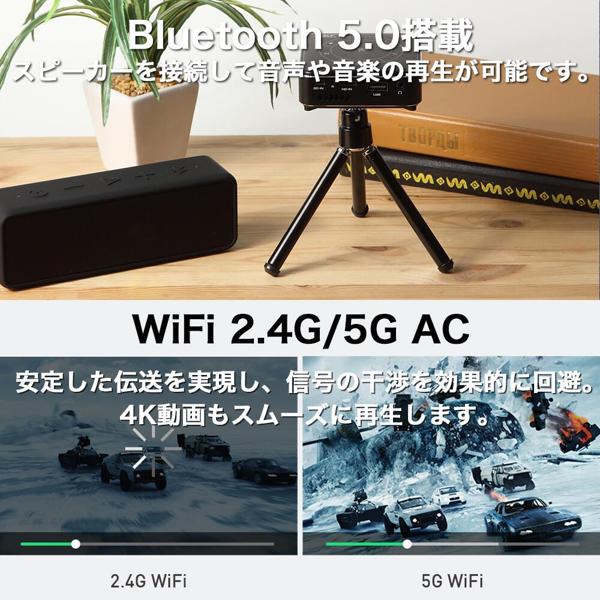 楽天市場】Anyvo 小型プロジェクター ポケットサイズ 8cm×8cm×2.8cm