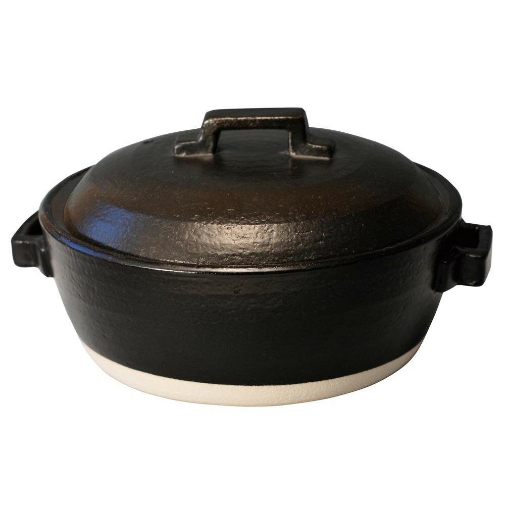 【楽天市場】マルヨシ陶器 マルヨシ陶器 萬古焼 STYLE 土鍋 BLACK IH7号 M0228 1215224 | 価格比較 - 商品価格ナビ