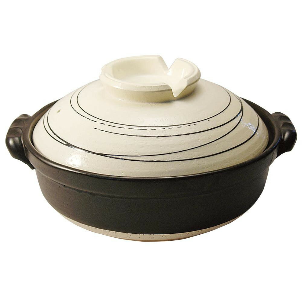 マルヨシ陶器 マジカルどなべ White clay pot L M5580 白 1.8l 土鍋 IH