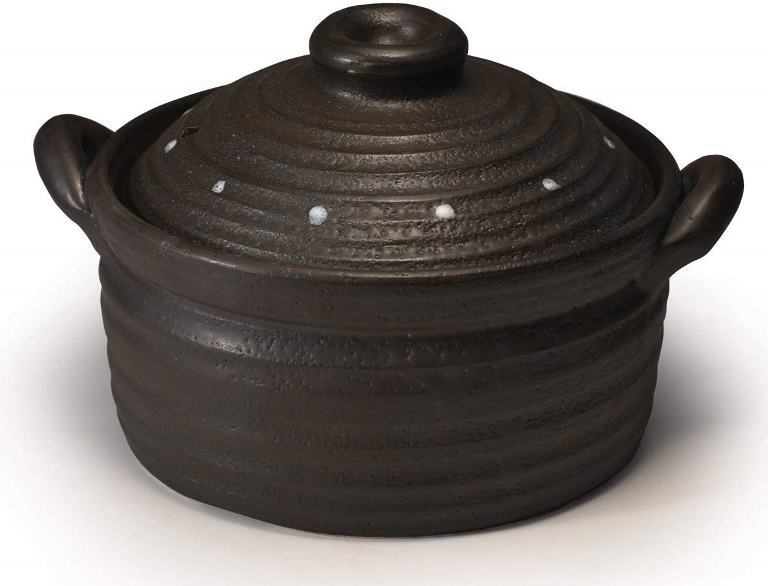 マルヨシ陶器 STYLE 土鍋 BLACK IH9号 M0226