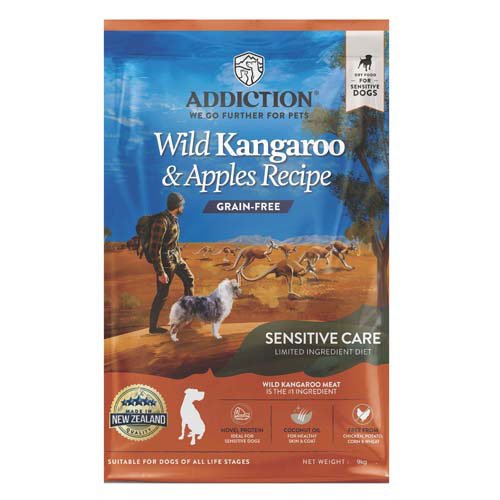 kangaroo and apple dog food