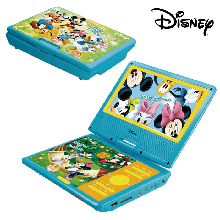 廃盤【新品】7インチ ディズニーポータブルDVD ミッキーマウス DVD