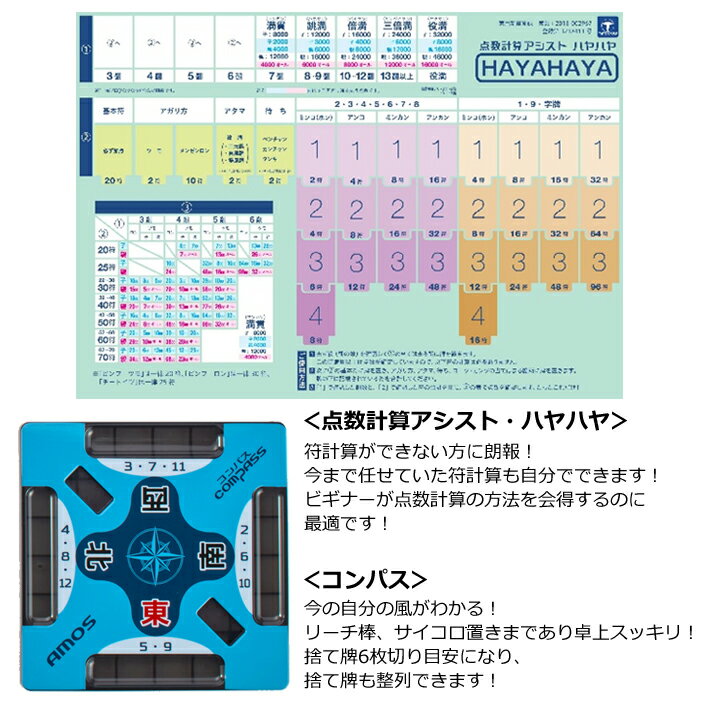 楽天市場】大洋技研 4512698002076 麻雀牌 AMOS masters マスターズ