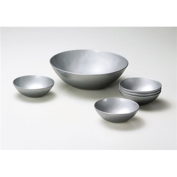 漆　器 楽天市場】北市漆器店 Kaze-ya style シルバーサラダボウル