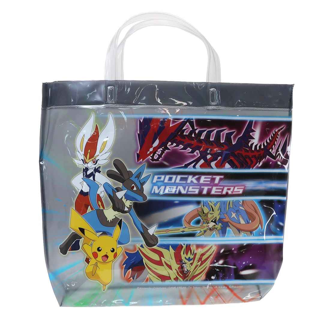 楽天市場 マルヨシ ビニール角型トートバッグ サン ムーン ポケットモンスター プールバッグ ポケモン マルヨシ 価格比較 商品価格ナビ