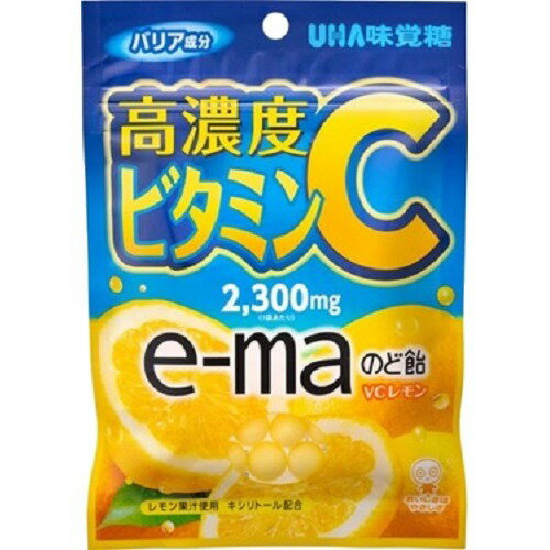 楽天市場】ユーハピピン e-maのど飴 袋 VCレモン(50g) | 価格比較 