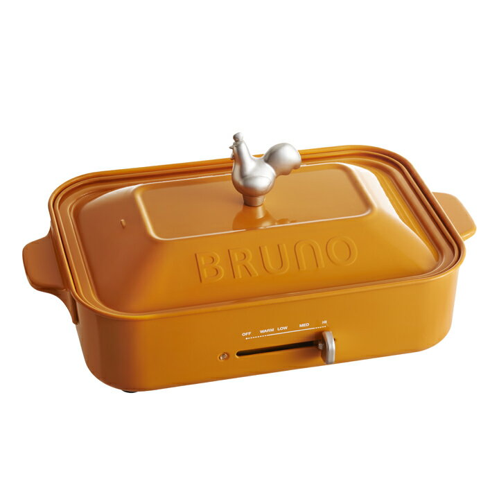 【楽天市場】BRUNO BRUNO コンパクトホットプレート パンプキンオレンジ BOE021-POR | 価格比較 - 商品価格ナビ