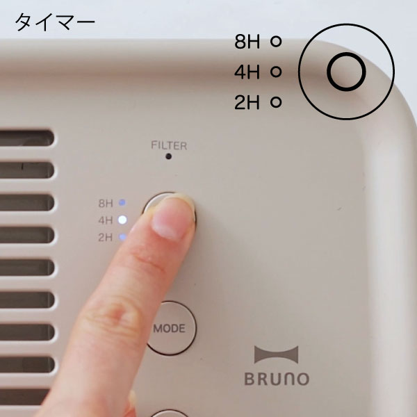 BRUNO コンパクトフロア空気清浄機 BOE081-WH 楽天市場】BRUNO BRUNO コンパクトフロア空気清浄機 ホワイト