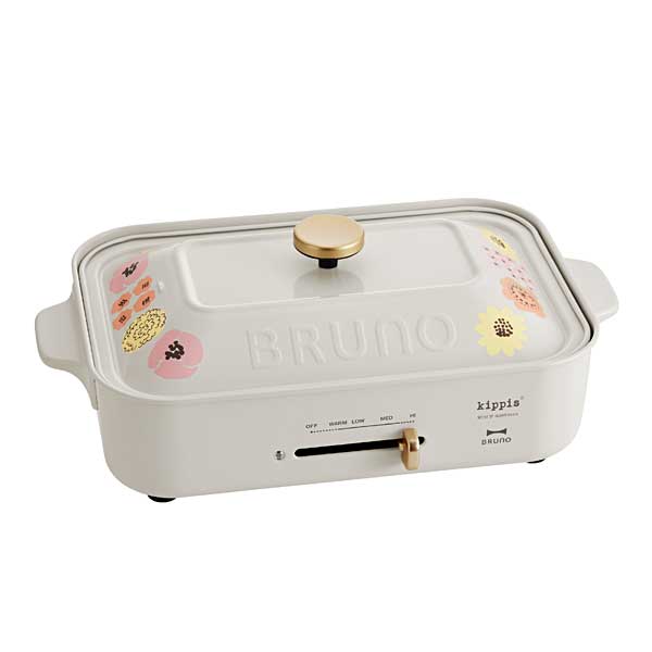 楽天市場】BRUNO BRUNO コンパクトホットプレート レッド BOE021-RD(1 