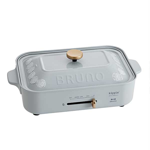 楽天市場】BRUNO BRUNO コンパクトホットプレート ホワイト BOE021-WH 