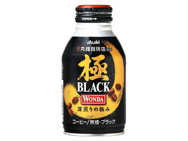 楽天市場】アサヒ飲料 アサヒ飲料 ワンダ極ブラックボトル缶４００ｇ | 価格比較 - 商品価格ナビ