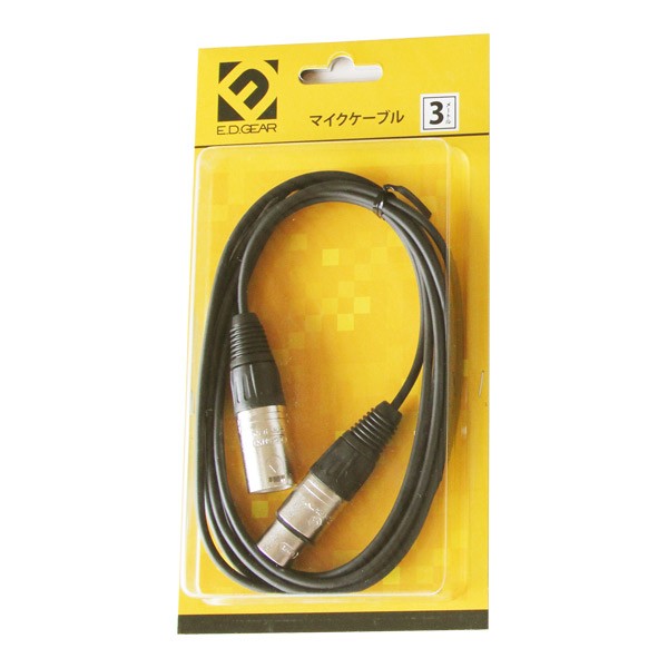楽天市場 ホットラインミュージック E D Ear Ecc3s Blk マイクケーブル キャノン キャノン 価格比較 商品価格ナビ