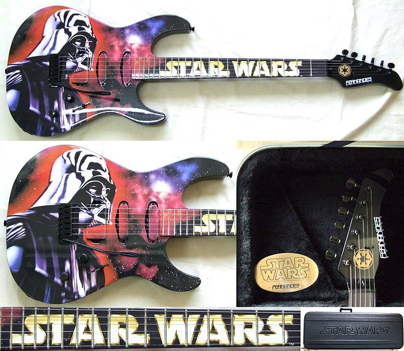 稀少！！スターウォーズFERNANDES ＜フェルナンデス＞ SW-85DV 2001 Fernandes Star Wars Limited Edition Retrorocket SW-85DV Darth Vad