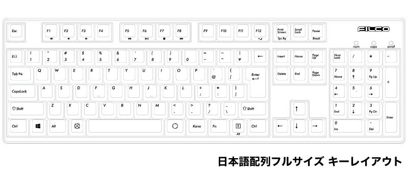 FILCO Majestouch 3 フルサイズキーボード 日本語配列 FKBN108M/NMB3