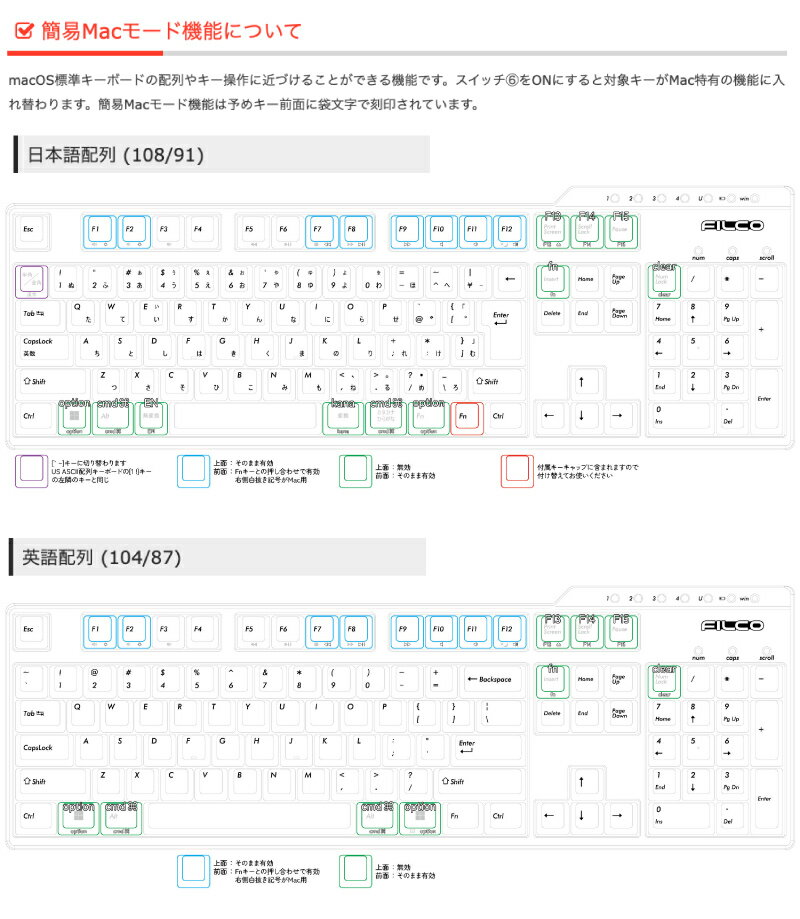FILCO Majestouch Convertible 3 青軸・フルサイズ・日本語かなあり FKBC108MC/JB3