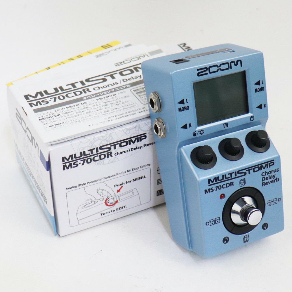 マルチストンプ　ZOOM MS-70CDR Amazon.com: Zoom MS-70CDR+ MultiStomp Guitar Effects Pedal