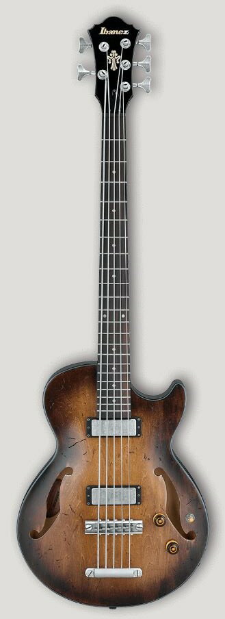 楽天市場】星野楽器 Ibanez AGBV205A TCL セミホロウモデル 5弦エレキ 