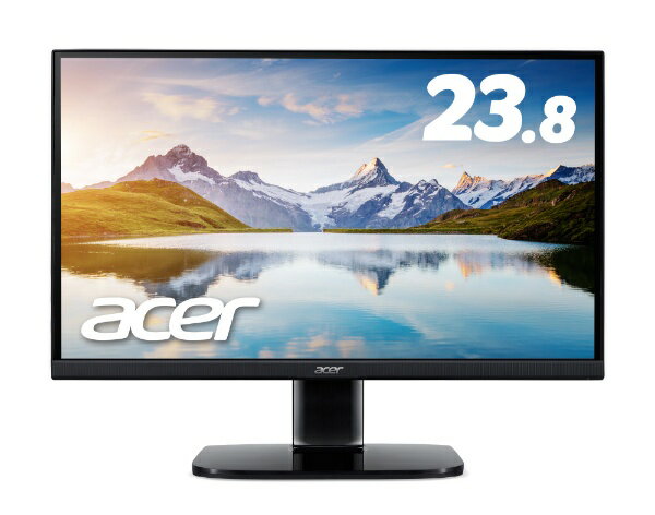 【プレイ】 acer ACER HA240YABMI 23.8インチ HDMI/D-sub付 ExpnH-m79062301508 ケーブルも
