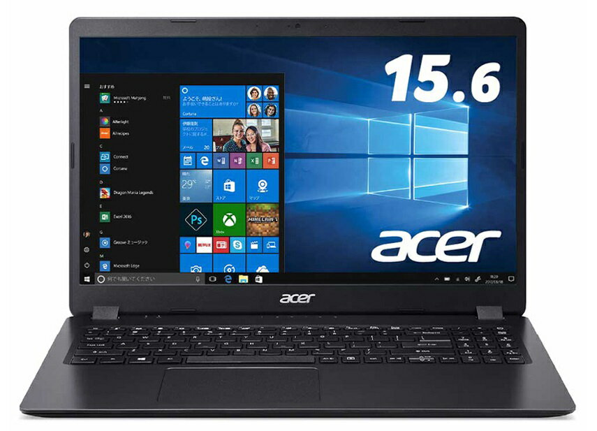 【楽天市場】日本エイサー Acer エイサー ノートパソコン 15.6インチ A315-56-H34U/KA | 価格比較 - 商品価格ナビ