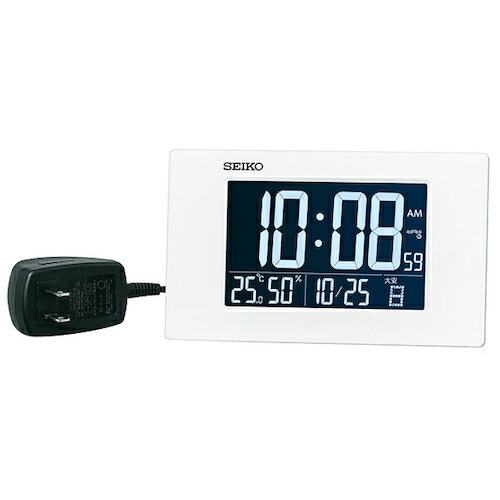 市場】ノア精密 電波時計 カラーハープ T-684 WH(1台) | 価格比較 - 商品価格ナビ