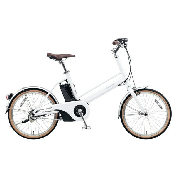 【楽天市場】パナソニックサイクルテック パナソニック PANASONIC 20型 電動アシスト自転車 Jコンセプト クリスタルホワイト