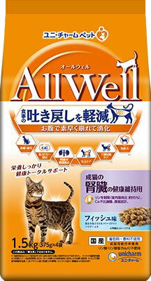 楽天市場】ユニ・チャーム AllWell室内猫用チキン味挽き小魚とささみ