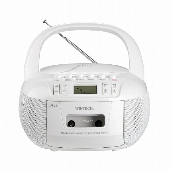 WINTECH CDラジカセ CDR-YS1