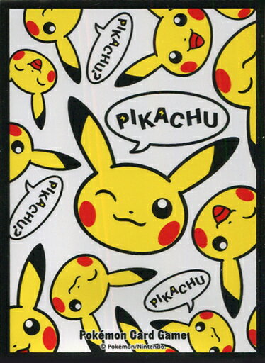 楽天市場 ポケモン ポケモンカードゲーム デッキシールド 黒色枠 Pikachu Pikachu ピカチュウ スリーブ プロテクター 価格比較 商品価格ナビ
