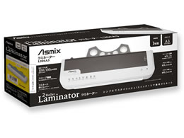 Asmix 2ローラーラミネーター ホワイト L204A3W