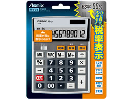アスカ ビジネス電卓M 税率常時表示 Asmix C1228