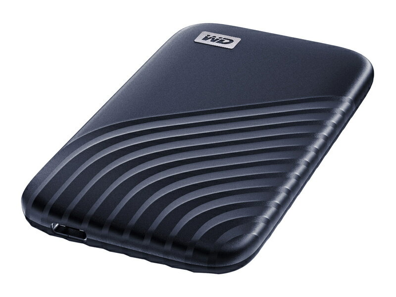 WESTERN DIGITAL｜ウェスタン デジタル WDBAGF0010BBL-JESN 外付けSSD USB-C＋USB-A接続 My Passport SSD 2020 Hi-Speed Mac/Win対応 PS5/PS4対応 ブルー 1TB /ポータブル型