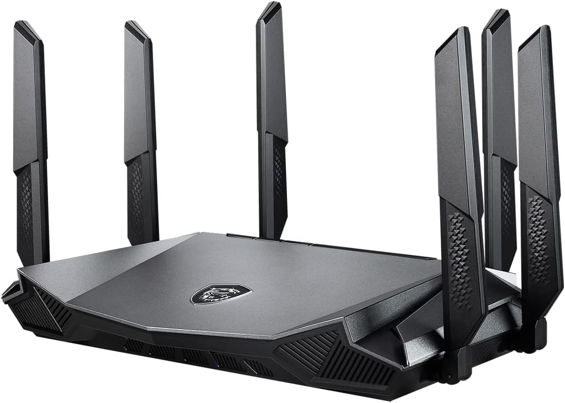 MSI RadiX AX6600 Wi-Fi 6 トライバンドゲーミングルーター GRAX66