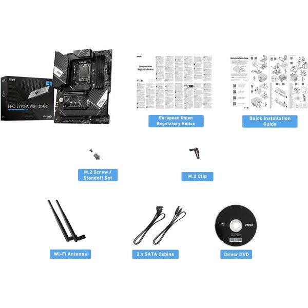 MSI マザーボード PRO Z790-A WIFI DDR4