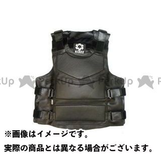 楽天市場】RIDEZ RIDEZ ライズ ARMED LEATHER VEST アームドレザーベスト サイズ：M-L 86-112cm | 価格比較  - 商品価格ナビ