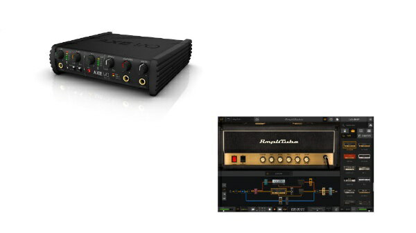 【楽天市場】フックアップ IKMULTIMEDIA｜アイ・ケー・マルチメディア 〔ギター用オーディオインターフェース＋アンプシミュレーター