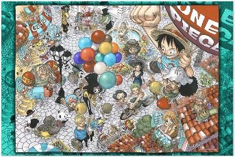 楽天市場 集英社 One Piece ジグソーパズル Straw Hat Crew In The Town Square Jf12 価格比較 商品価格ナビ