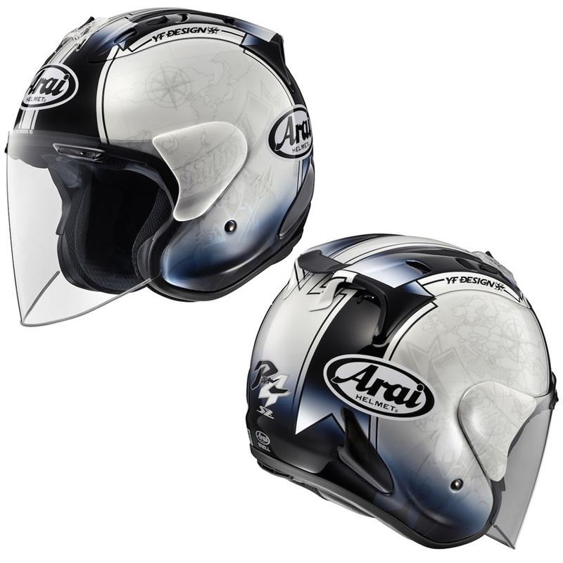 【楽天市場】アライヘルメット Arai アライ ジェットヘルメット SZ-RAM4 HARADA TOUR ハラダ・ツアー ヘルメット サイズ