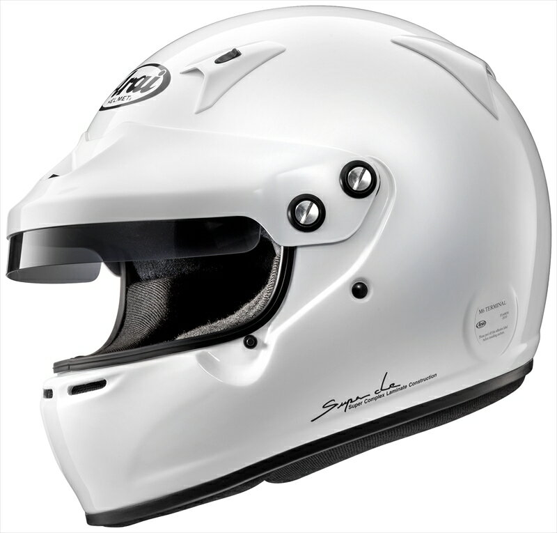 楽天市場 アライヘルメット Arai アライ 四輪用ヘルメット Gp 5wp 59 59 白 Super Clc構造 価格比較 商品価格ナビ