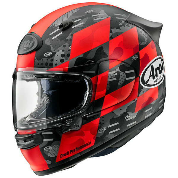 楽天市場】アライヘルメット Arai ASTRO-GX CHECKER : レッド Mサイズ 57-58 | 価格比較 - 商品価格ナビ